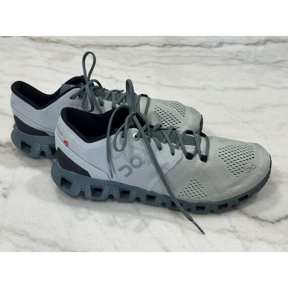 On Cloud Other - On Running Athletic Shoes - Light Gray and Dark Gray